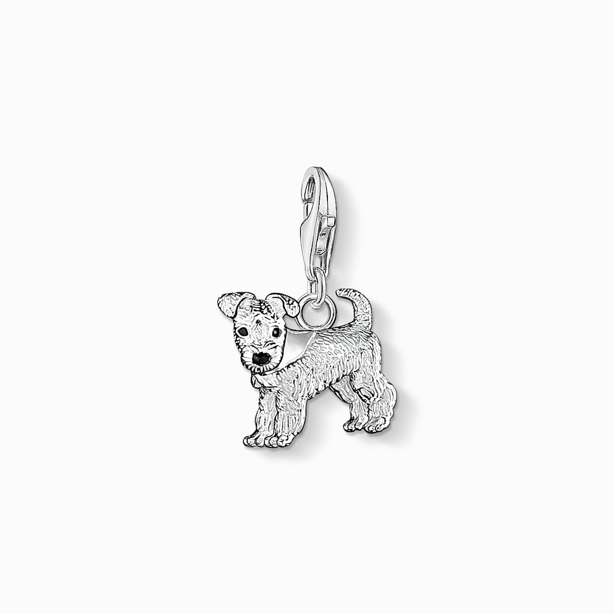Charm pendant dog from the Charm Club collection in the THOMAS SABO online store