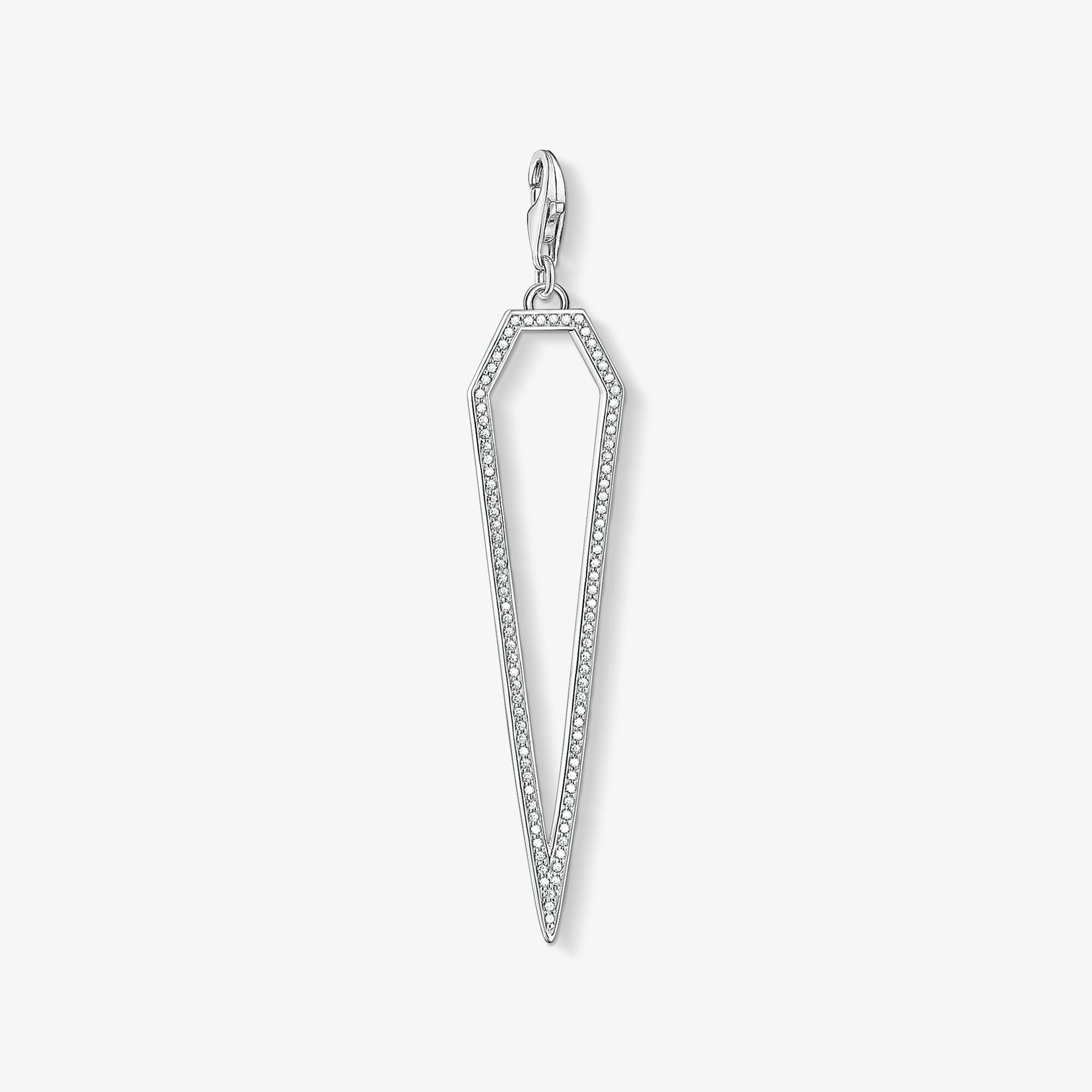 THOMAS SABO Pendentif Charm Argent sterling, Taille: one size, pour femme