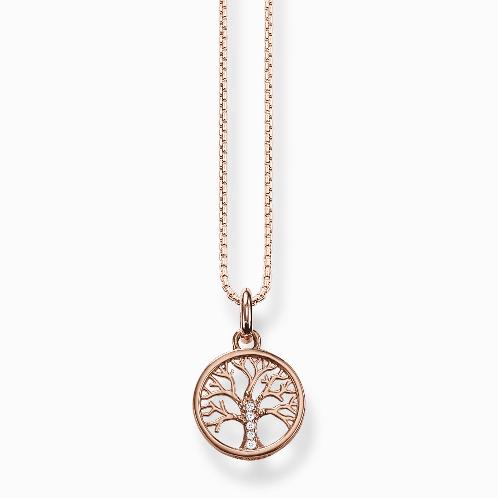Kette Baum der Liebe ros&eacute;gold aus der  Kollektion im Online Shop von THOMAS SABO