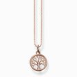 Necklace Tree of Love rose gold from the  collection in the THOMAS SABO online store