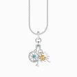 Charm necklace compass and palm, sun, plane from the Charm Club collection in the THOMAS SABO online store