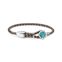 Leather strap disc turquoise from the  collection in the THOMAS SABO online store