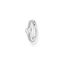Aro con coraz&oacute;n y piedras blancas plata de la colección Charming Collection en la tienda online de THOMAS SABO