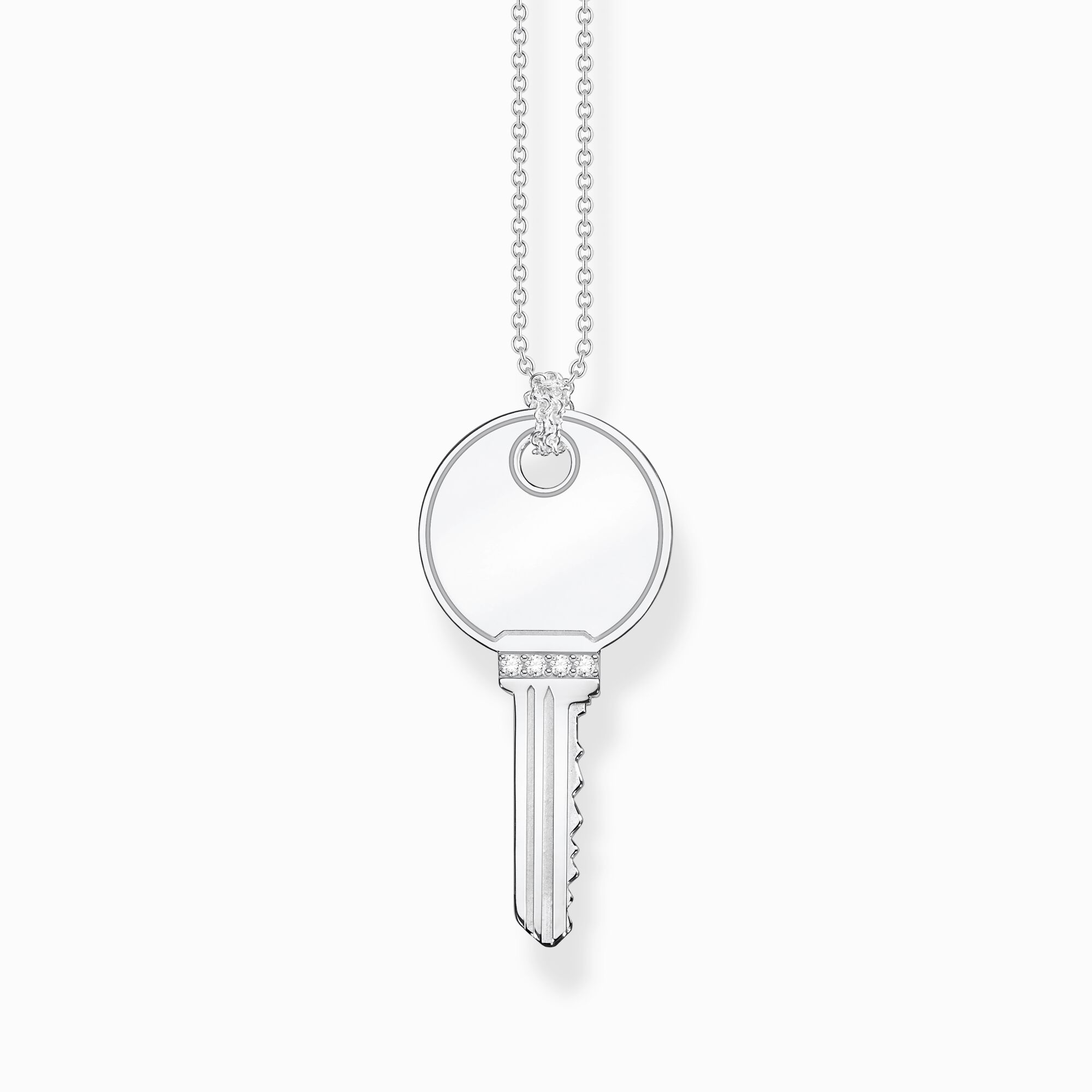 Necklace keys silver from the  collection in the THOMAS SABO online store