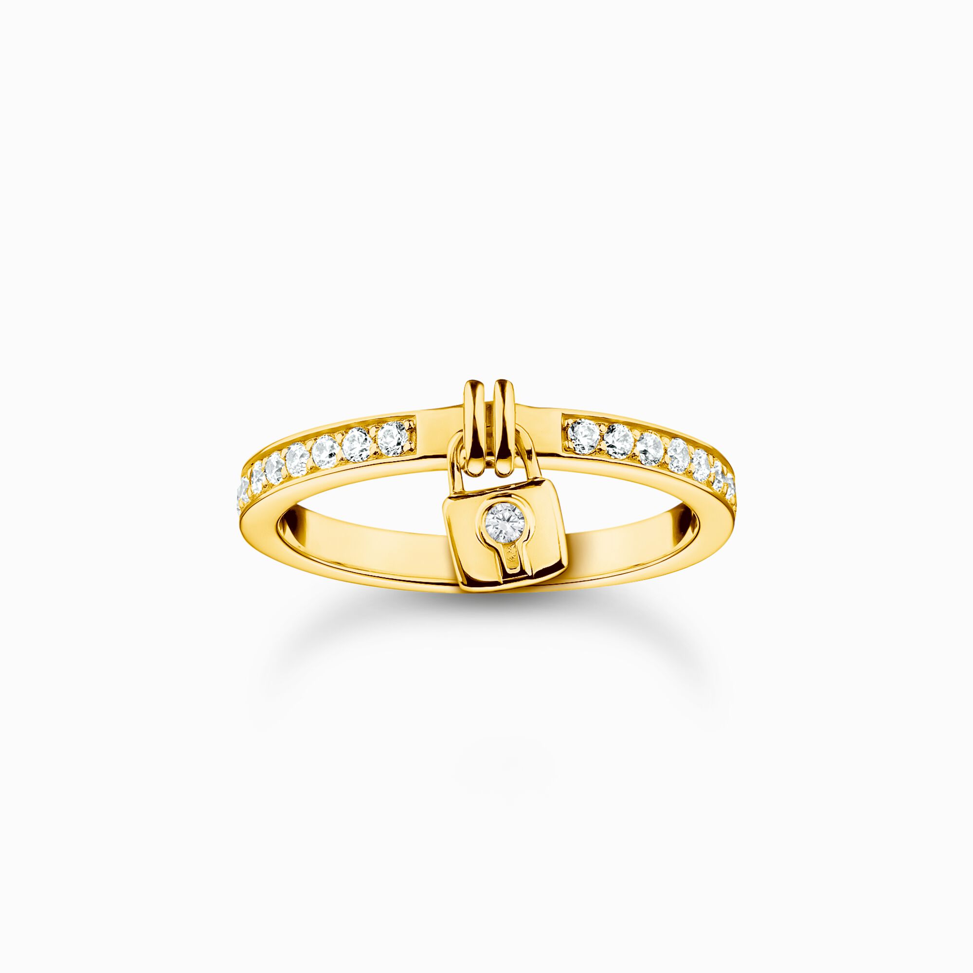 Anillo candado oro de la colección Charming Collection en la tienda online de THOMAS SABO