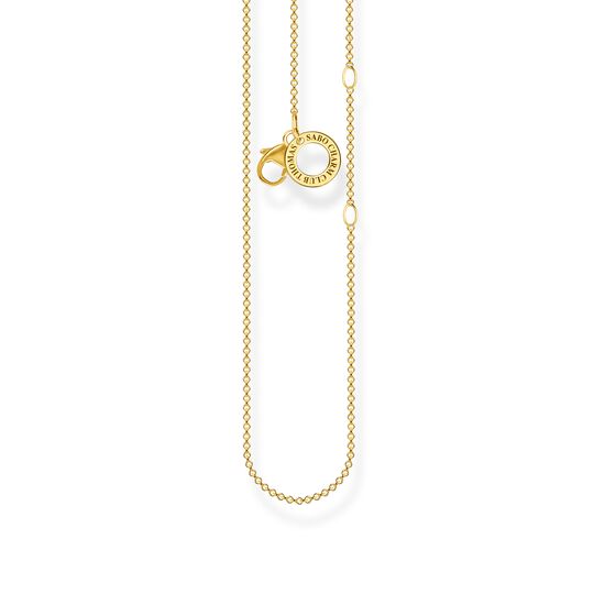 Charm necklace gold from the Charm Club collection in the THOMAS SABO online store
