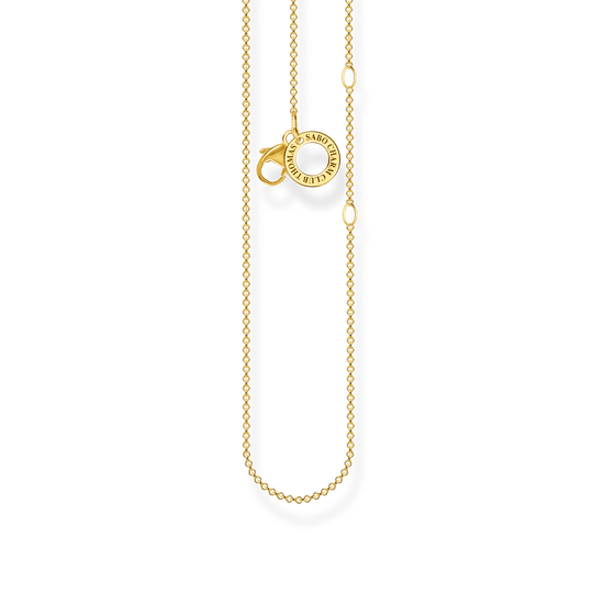 Charm necklace gold from the Charm Club collection in the THOMAS SABO online store