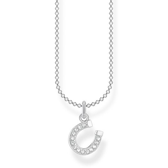 Necklace horseshoe white stones from the Charming Collection collection in the THOMAS SABO online store