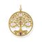 Pendant Tree of Love gold colourful stones from the  collection in the THOMAS SABO online store