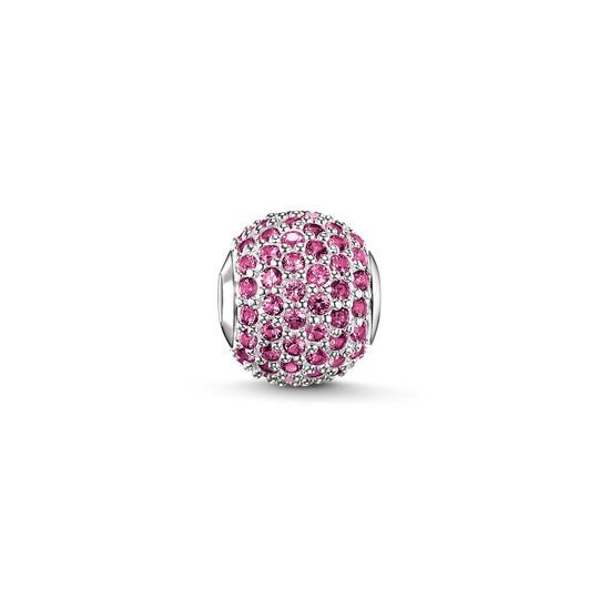 Bead pink sapphire pav&eacute; from the Karma Beads collection in the THOMAS SABO online store