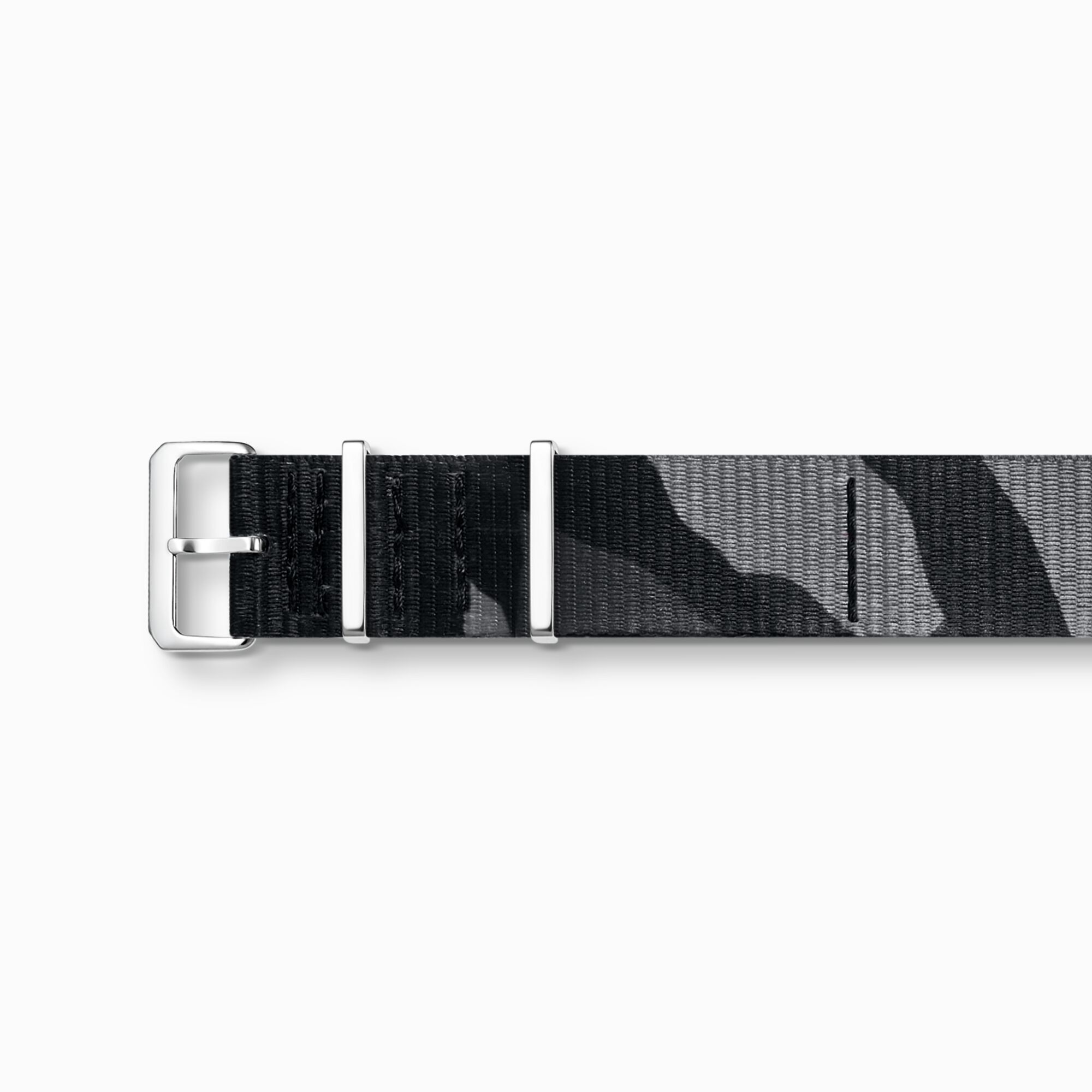 Watch strap Code TS nato black camouflage from the  collection in the THOMAS SABO online store
