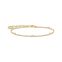 Bracelet blanche pierres or de la collection Charming Collection dans la boutique en ligne de THOMAS SABO
