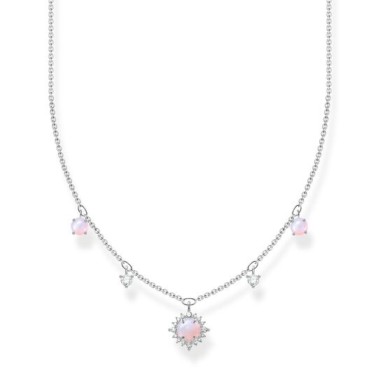 Necklace vintage shimmering pink opal-coloured stone from the Charming Collection collection in the THOMAS SABO online store