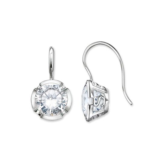 Tomas Sabo Ofertas THOMAS SABO Mujer Plata Pendientes De Botón H2095-051-14 Thomas Sabo Charms