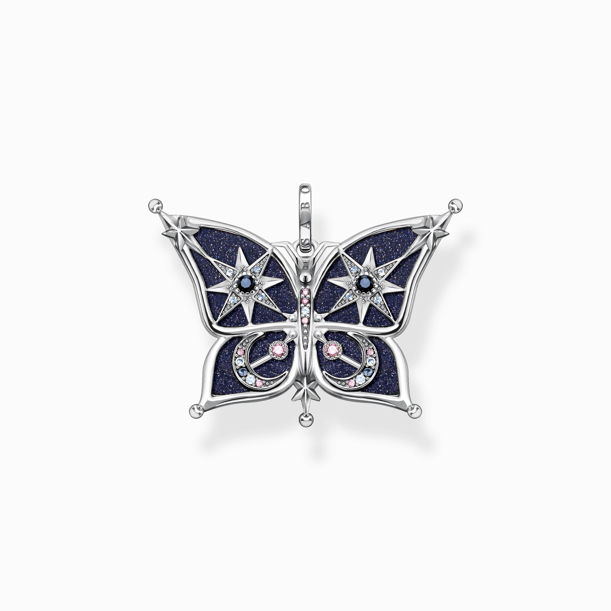 Pendant butterfly star &amp; moon silver from the  collection in the THOMAS SABO online store