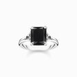 Ring mit schwarzem Stein Silber aus der  Kollektion im Online Shop von THOMAS SABO