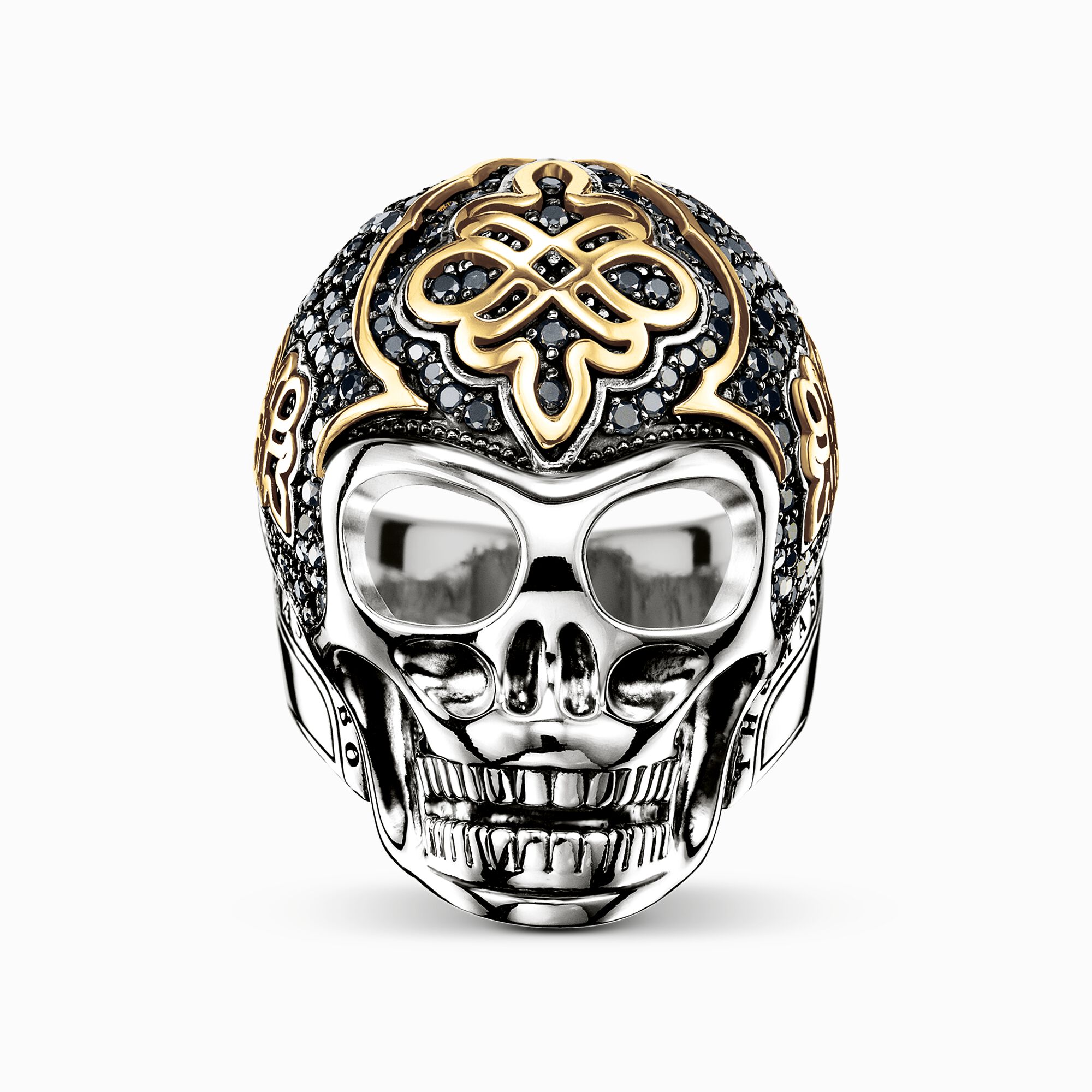 Ring black diamond skull | Fine Jewellery | THOMAS SABO