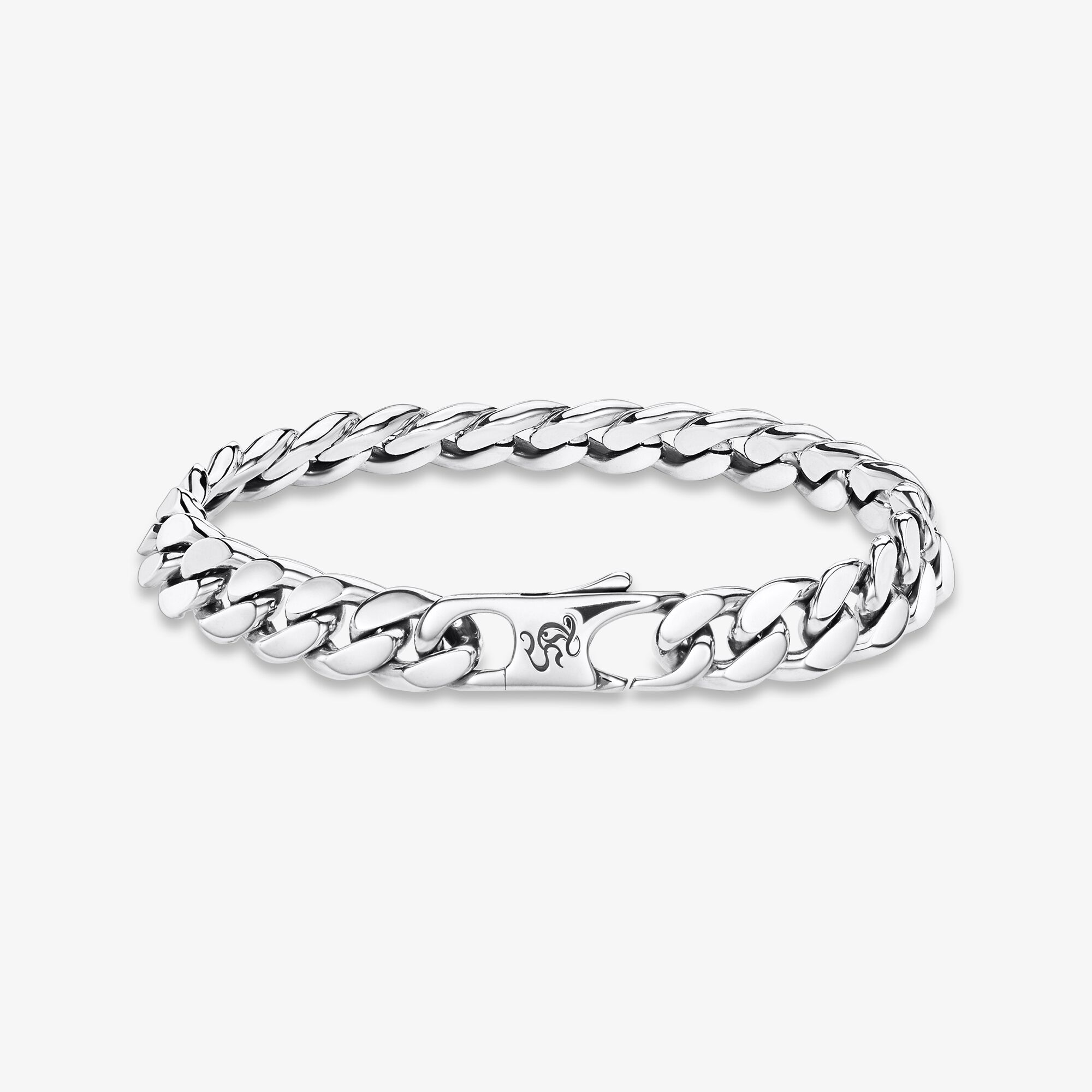 THOMAS SABO Armband Glieder silber, Sterlingsilber geschwärzt, Größe: 18 cm, Unisex