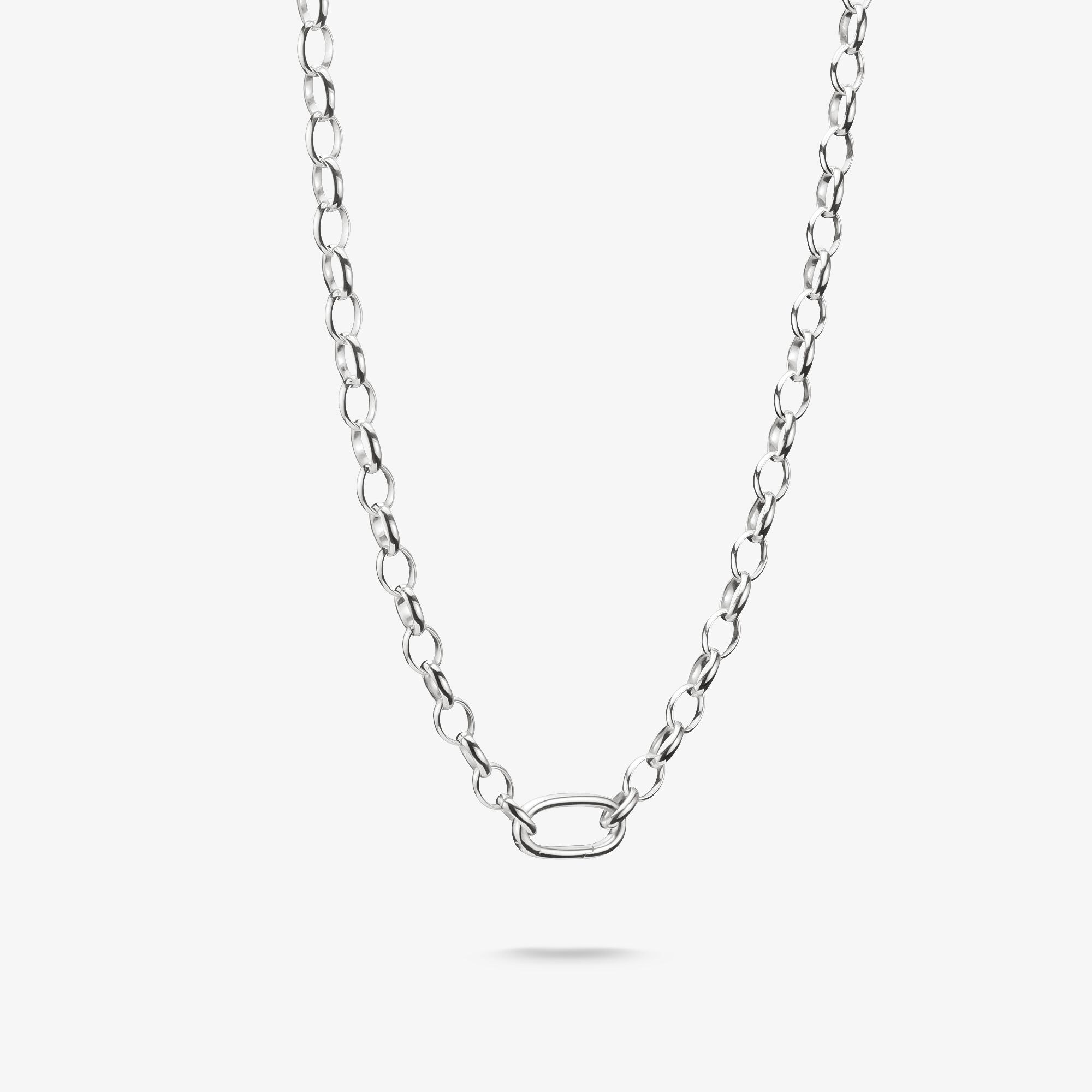 THOMAS SABO Collier Charm avec un Connect Link argent Argent sterling, Taille: 50 cm, pour femme
