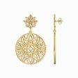Ear studs lotus flower ornamentation from the  collection in the THOMAS SABO online store