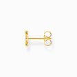 Single ear stud cloverleaf gold from the Charming Collection collection in the THOMAS SABO online store
