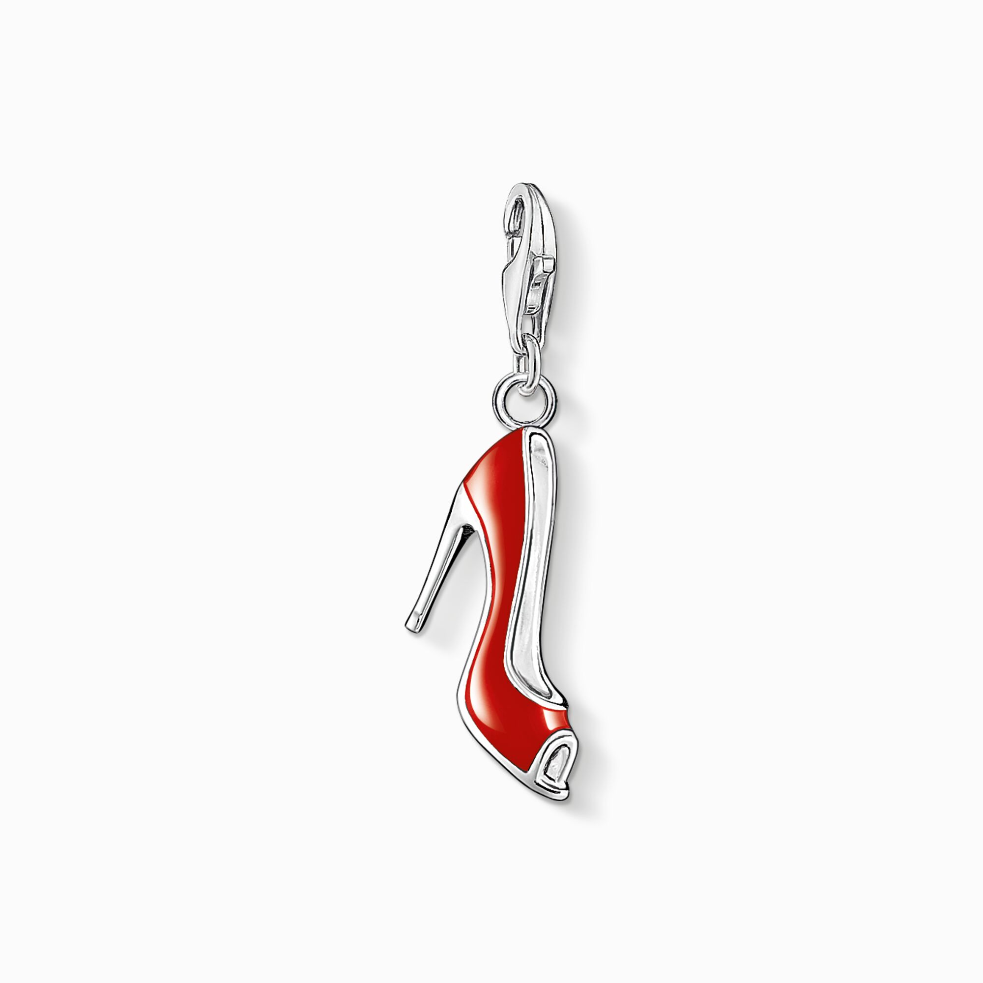 Charm pendant red pumps silver from the Charm Club collection in the THOMAS SABO online store