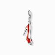 Charm pendant red pumps silver from the Charm Club collection in the THOMAS SABO online store