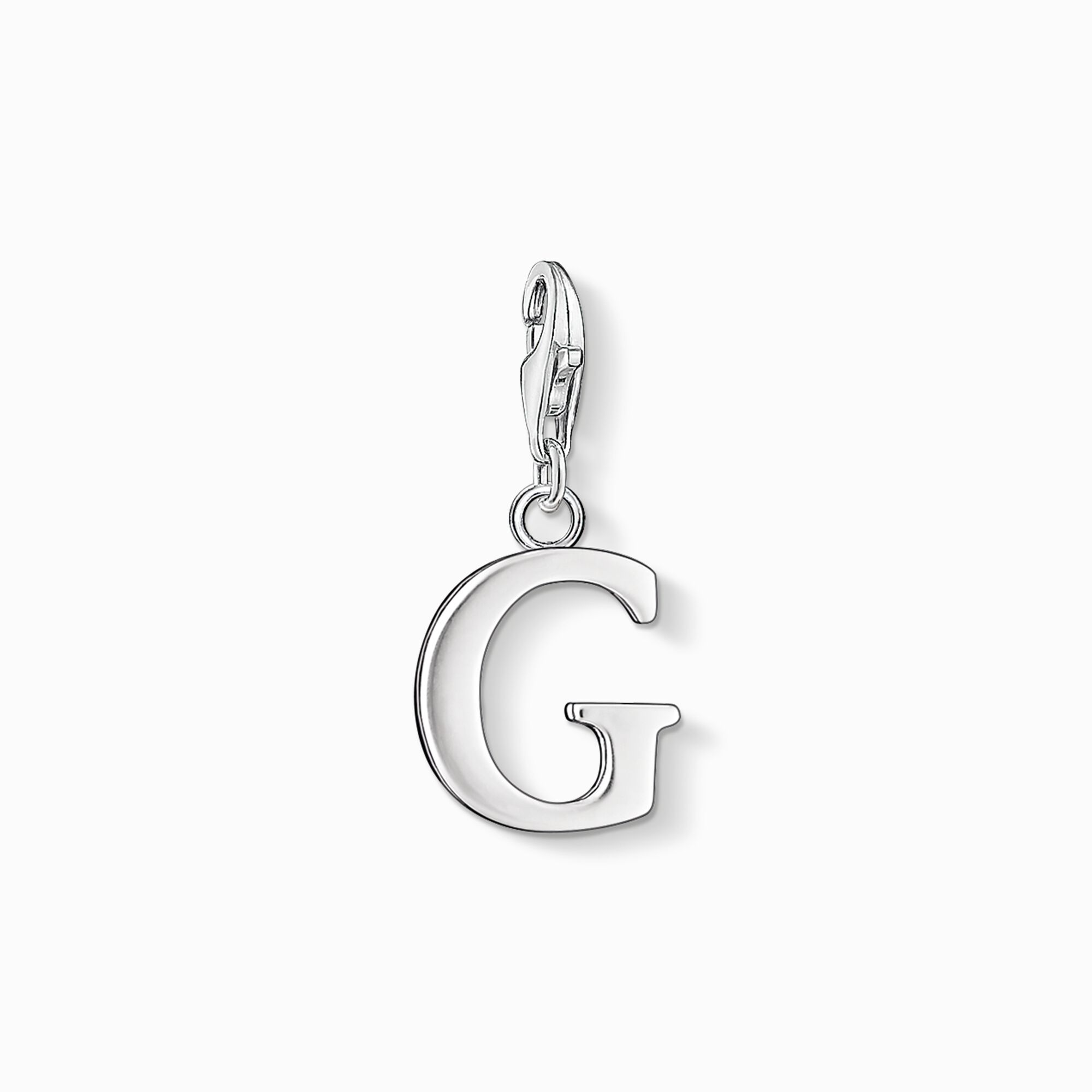 Charm pendant letter G from the Charm Club collection in the THOMAS SABO online store