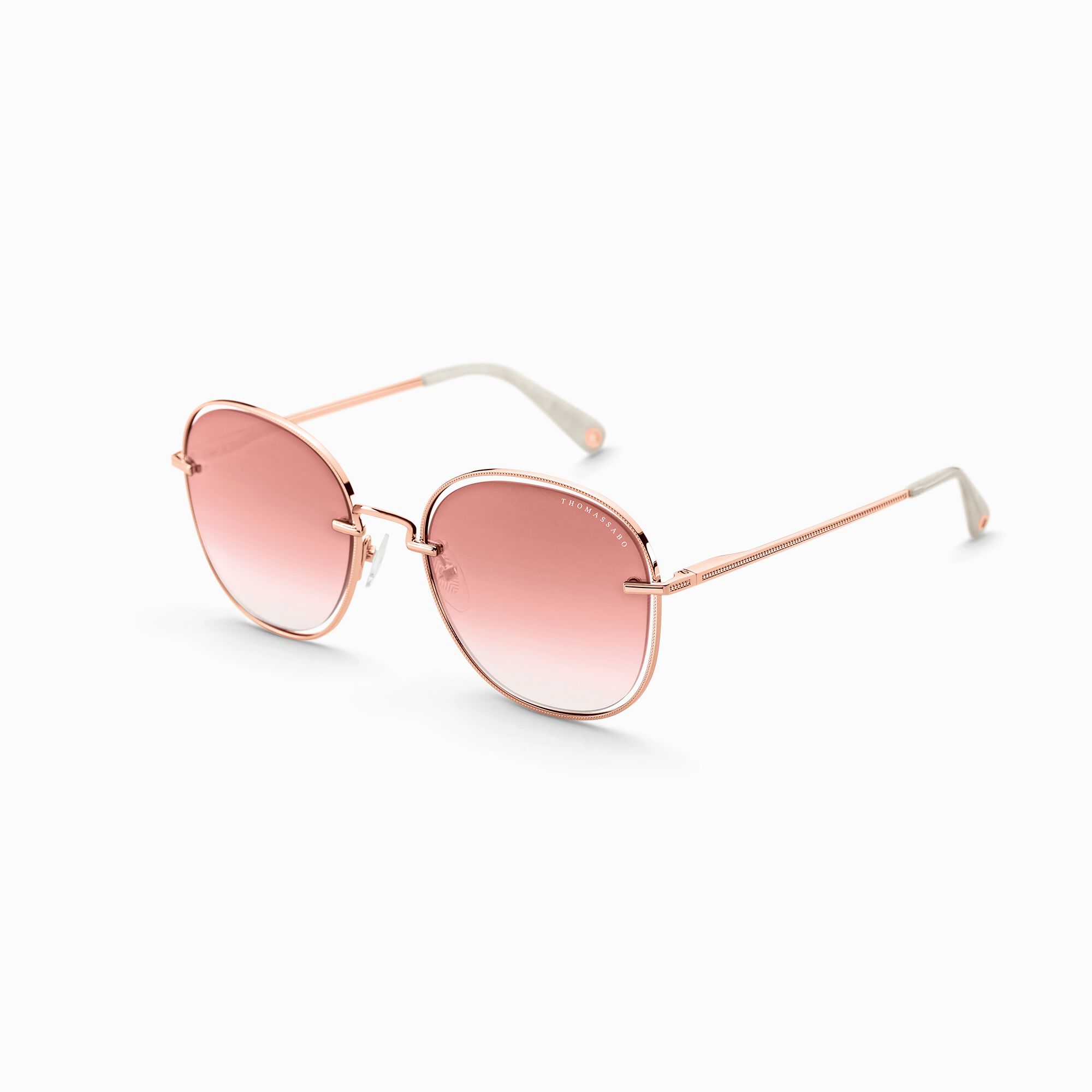 Quadratisch THOMAS Mia | rosa SABO | Sonnenbrille Eyewear