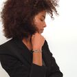 Bracelet talisman bicolore noir de la collection  dans la boutique en ligne de THOMAS SABO