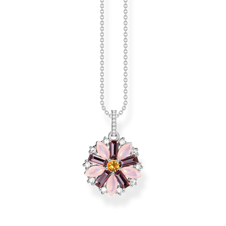 Necklace flower silver from the  collection in the THOMAS SABO online store