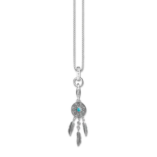 Charm necklace ethno dreamcatcher from the Charm Club collection in the THOMAS SABO online store