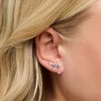 Ohrringe Ear climber Royalty Sterne silber aus der  Kollektion im Online Shop von THOMAS SABO