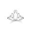 Ring white stones from the  collection in the THOMAS SABO online store