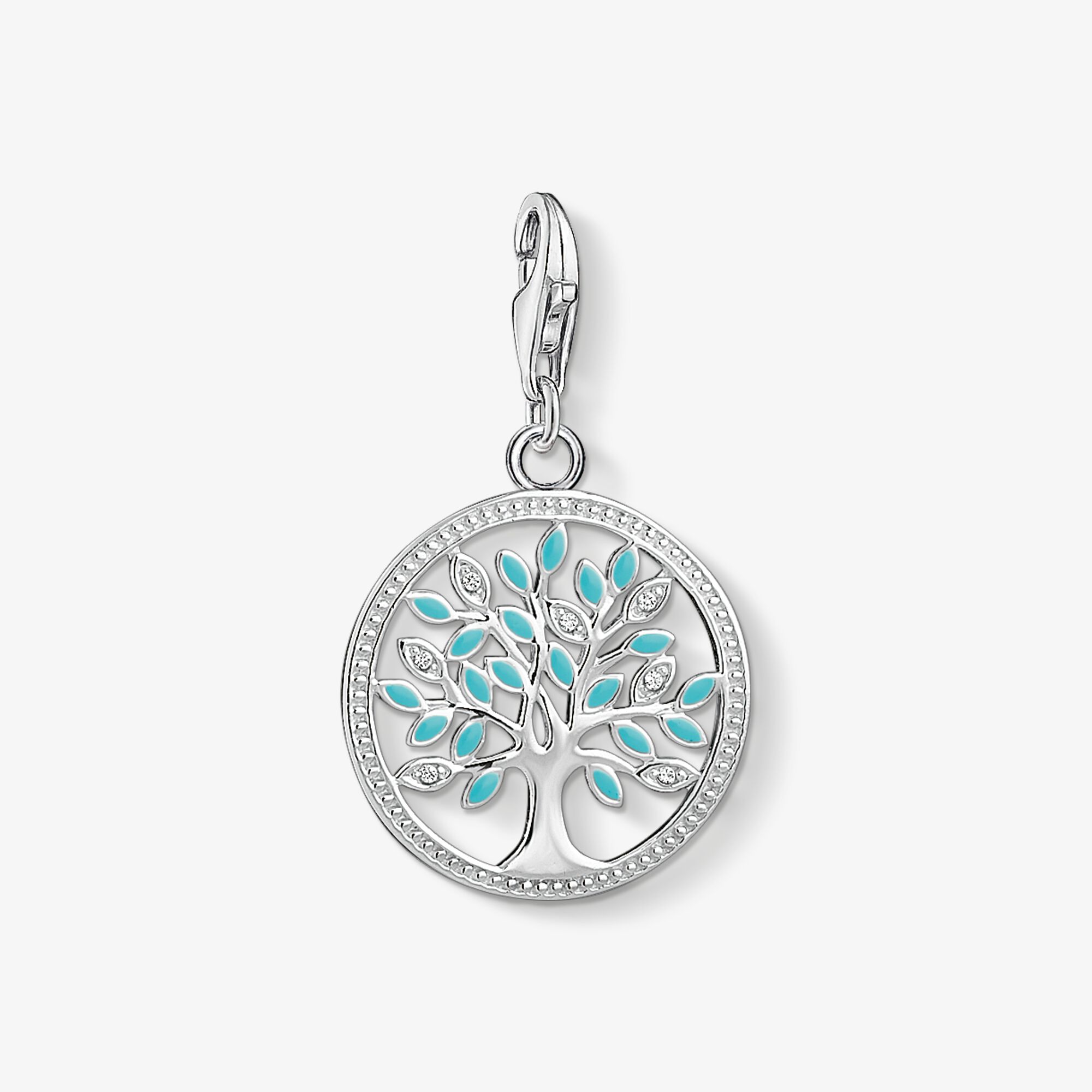 THOMAS SABO Charm-Anhänger Tree of Love, Sterlingsilber, Größe: one size, Damen