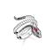 Ring snake black stones from the  collection in the THOMAS SABO online store
