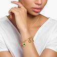 Armband mit M&uuml;nzanh&auml;ngern vergoldet aus der  Kollektion im Online Shop von THOMAS SABO