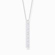 Necklace white stones silver from the  collection in the THOMAS SABO online store