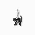 Charm pendant black cat from the Charm Club collection in the THOMAS SABO online store