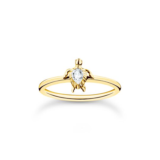 Ring Schildkr&ouml;te gold aus der Charming Collection Kollektion im Online Shop von THOMAS SABO