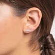Ohrringe Ear Climber Kugeln silber aus der Charming Collection Kollektion im Online Shop von THOMAS SABO