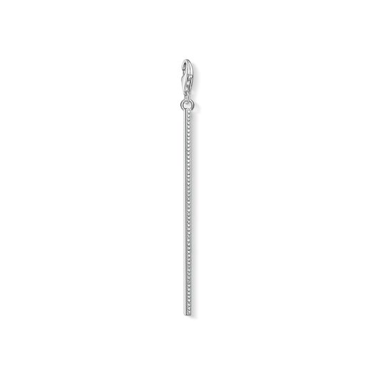 Charm pendant Vertical bar silver from the Charm Club collection in the THOMAS SABO online store