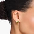 Ohrringe mit bunten Baguetteschliff Steinen vergoldet aus der  Kollektion im Online Shop von THOMAS SABO