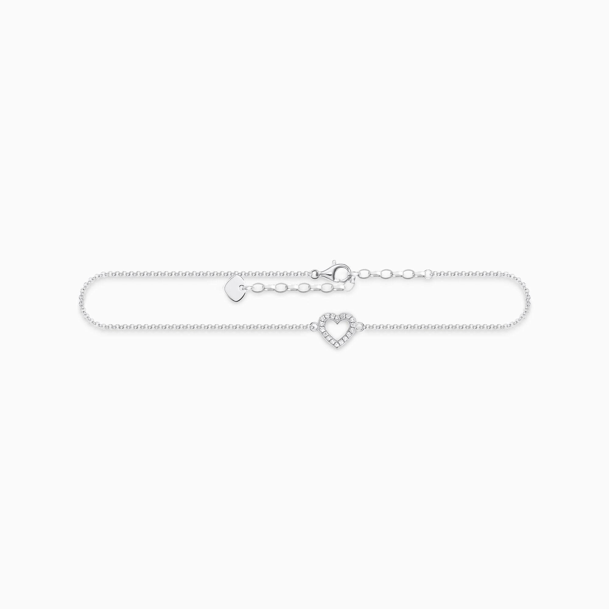 Anklet heart from the  collection in the THOMAS SABO online store