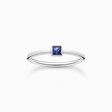 Ring with blue stone silver from the Charming Collection collection in the THOMAS SABO online store