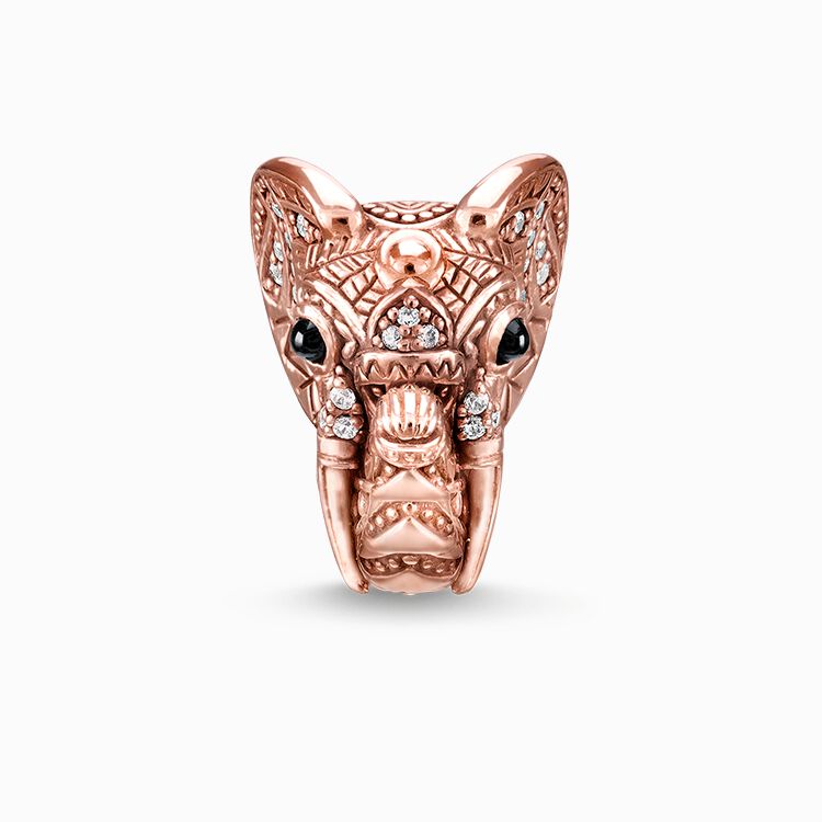 Bead elephant from the Karma Beads collection in the THOMAS SABO online store
