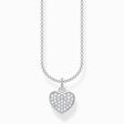 Necklace heart pav&eacute; silver from the Charming Collection collection in the THOMAS SABO online store