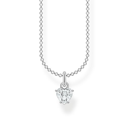Necklace white stone silver from the Charming Collection collection in the THOMAS SABO online store