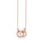 Collar Forever Together peque&ntilde;o oro rosado de la colección  en la tienda online de THOMAS SABO