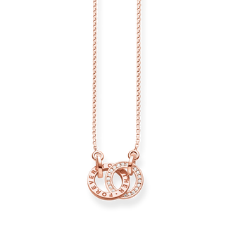 Necklace Forever&nbsp;Togehter small rose gold from the  collection in the THOMAS SABO online store